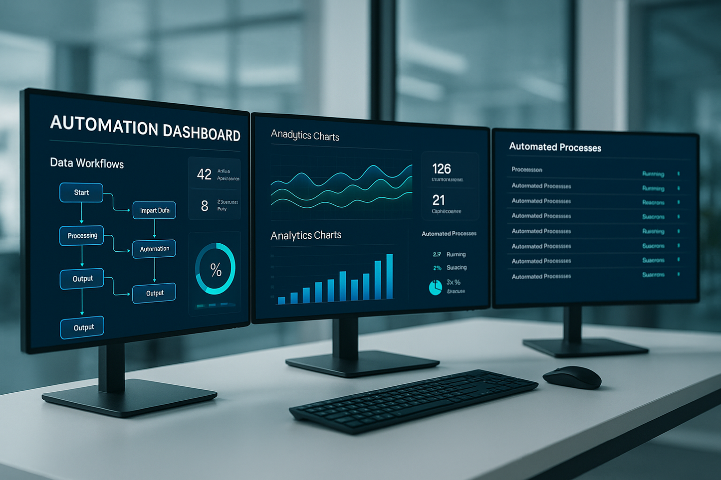 Premium Automation Dashboard